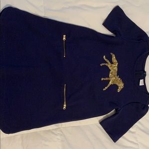 S/S sequin horse dress